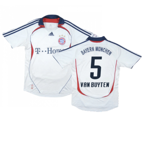 Bayern Munich 2006-07 Away Shirt (L) (Very Good) (Van Buyten 5)