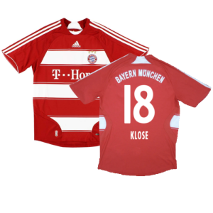 Bayern Munich 2007-09 Home Shirt (M) (Fair) (Klose 18)