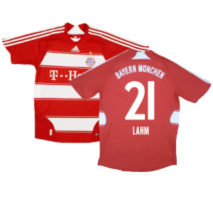 Bayern Munich 2007-09 Home Shirt (XL Boys) Schweinsteiger #31 (Good) (Lahm 21)