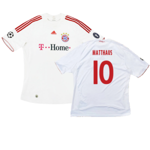 Bayern Munich 2008-09 Third Shirt (L) (Excellent) (Matthaus 10)