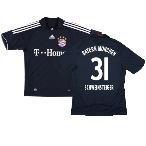 Bayern Munich 2008-10 Away Shirt (M) (Excellent) (Schweinsteiger 31)