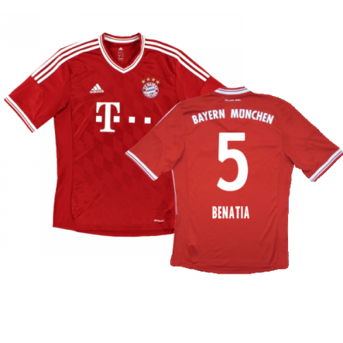 Bayern Munich 2013-14 Home Shirt (Excellent) (Benatia 5)