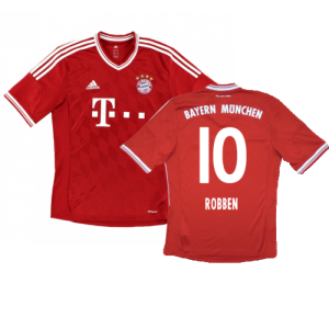 Bayern Munich 2013-14 Home Shirt (Excellent) (Robben 10)