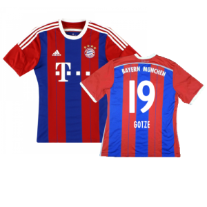 Bayern Munich 2014-15 Home Shirt (S) (Excellent) (Gotze 19)