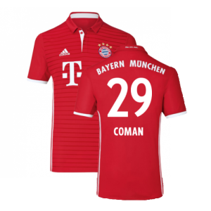 Bayern Munich 2016-17 Home Shirt (Excellent) (Coman 29)