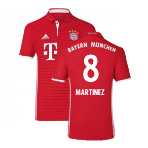 Bayern Munich 2016-17 Home Shirt (Excellent) (Martinez 8)