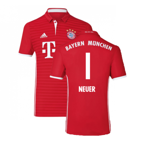 Bayern Munich 2016-17 Home Shirt (Excellent) (Neuer 1)