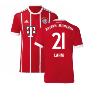 Bayern Munich 2017-18 Home Shirt (Excellent) (Lahm 21)