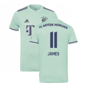 Bayern Munich 2018-19 Away Shirt (Excellent) (James 11)