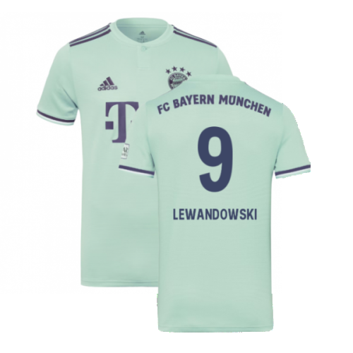 Bayern Munich 2018-19 Away Shirt (Excellent) (Lewandowski 9)