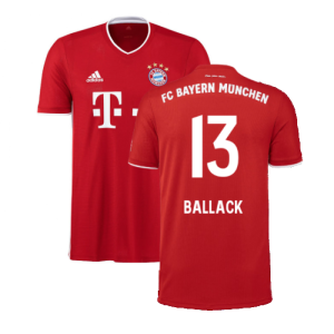 Bayern Munich 2020-21 Home Shirt (L) (Mint) (BALLACK 13)