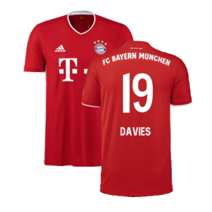 Bayern Munich 2020-21 Home Shirt (L) (Mint) (DAVIES 19)