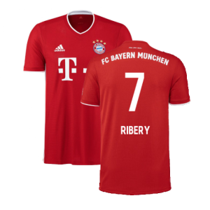 Bayern Munich 2020-21 Home Shirt (L) (Mint) (RIBERY 7)