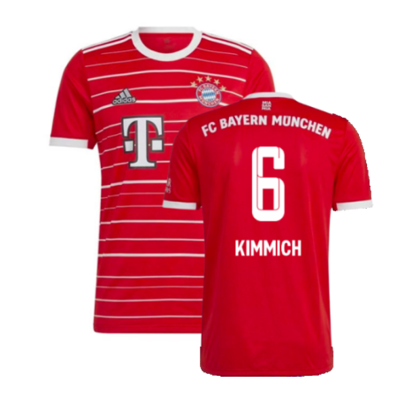 Bayern Munich 2022-23 Home Shirt (M) (KIMMICH 6) (Excellent)