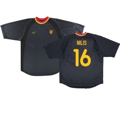 Belgium 2000-02 Away Shirt (XL) (Very Good) (Nilis 16)