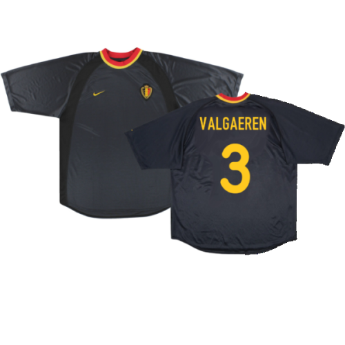 Belgium 2000-02 Away Shirt (XL) (Very Good) (Valgaeren 3)