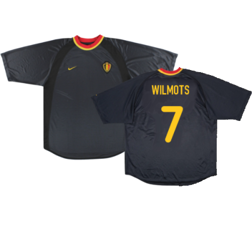 Belgium 2000-02 Away Shirt (XL) (Very Good) (Wilmots 7)