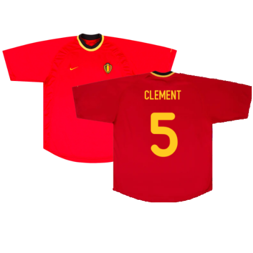 Belgium 2000-02 Home (Excellent) (Clement 5)