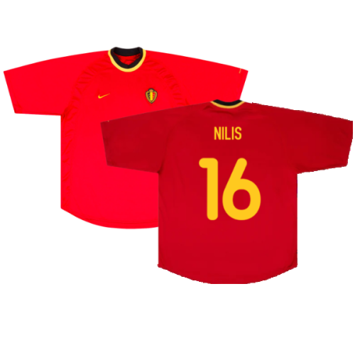 Belgium 2000-02 Home (Excellent) (Nilis 16)