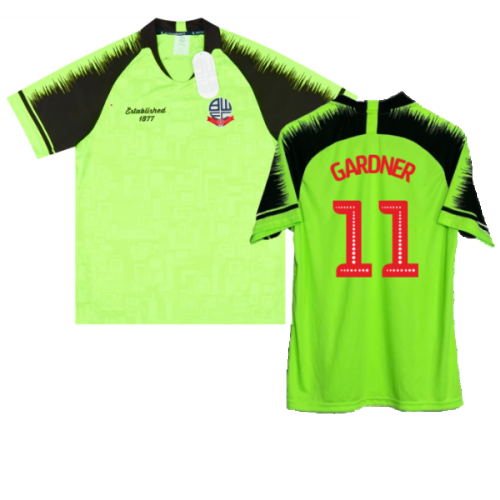 Bolton 2019-20 Away Shirt (L) (Excellent) (Gardner 11)