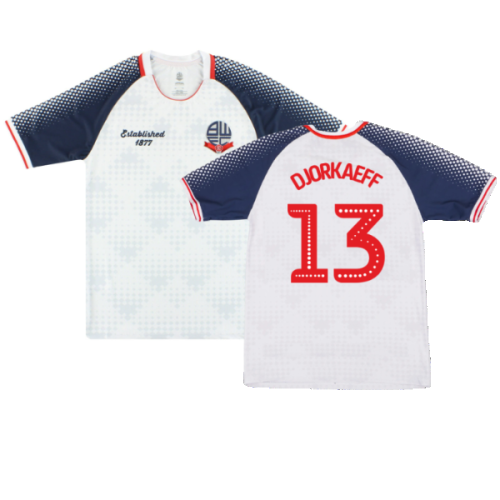 Bolton Wanderers 2019-20 Home Shirt (Sponsorless) (XXL) (Mint) (Djorkaeff 13)