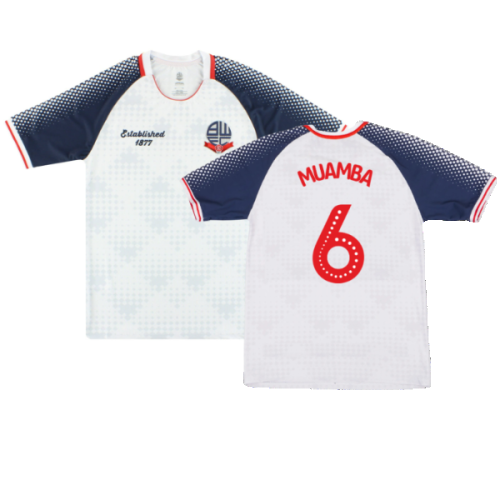 Bolton Wanderers 2019-20 Home Shirt (Sponsorless) (XXL) (Mint) (Muamba 6)