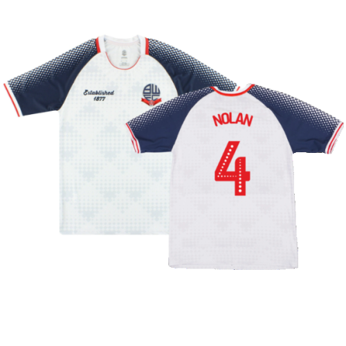 Bolton Wanderers 2019-20 Home Shirt (Sponsorless) (XXL) (Mint) (Nolan 4)