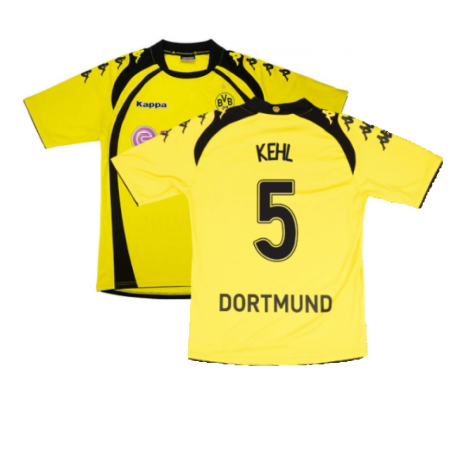 Borussia Dortmund 2009-10 Home Shirt (Very Good) (Kehl 5)