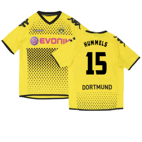 Borussia Dortmund 2011-12 Home Shirt (L) (Very Good) (Hummels 15)