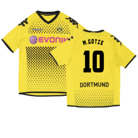 Borussia Dortmund 2011-12 Home Shirt (L) (Very Good) (M.Gotze 10)