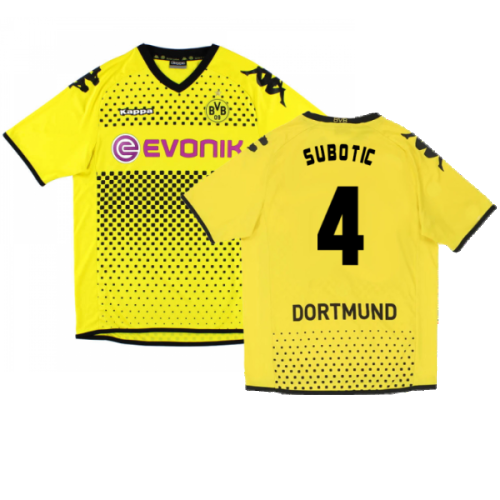 Borussia Dortmund 2011-12 Home Shirt (S) Gotze #11 (Fair) (Subotic 4)