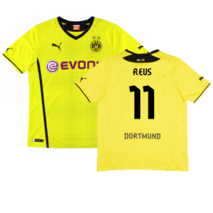 Borussia Dortmund 2013-14 Home Shirt (Very Good) (Reus 11) Borussia Dortmund 2013-14 Home Shirt (Very Good) (Reus 11)