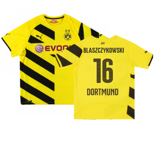 Borussia Dortmund 2014-15 Home Shirt (2XLB) (Good) (Blaszczykowski 16)