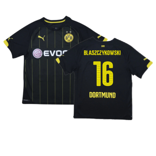 Borussia Dortmund 2014-16 Away Shirt (M) (Very Good) (Blaszczykowski 16)