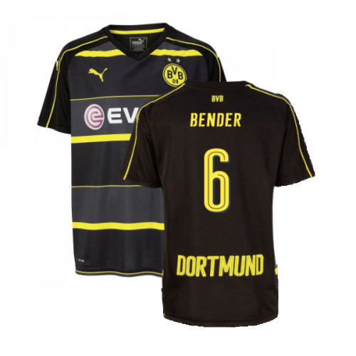 Borussia Dortmund 2016-17 Away Shirt (M) (Excellent) (Bender 6)