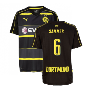 Borussia Dortmund 2016-17 Away Shirt (M) (Excellent) (Sammer 6)