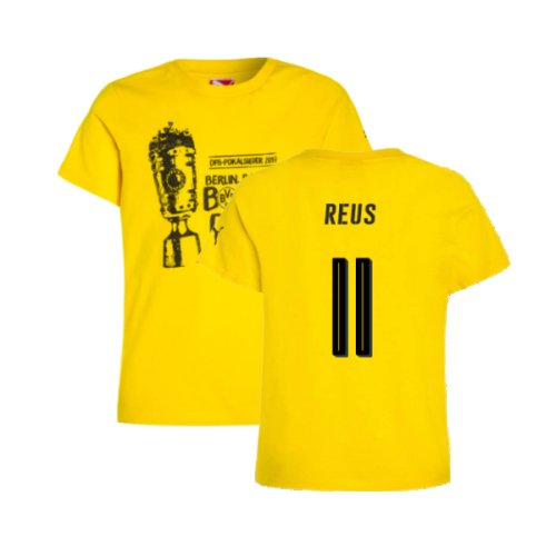 Borussia Dortmund 2016-17 Puma German Cup T Shirt (L) (Reus 11) (BNWT)