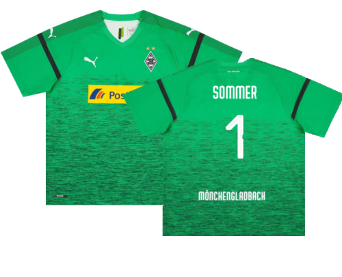 Borussia MGB 2018-19 Third Shirt (S) (Excellent) (Sommer 1)