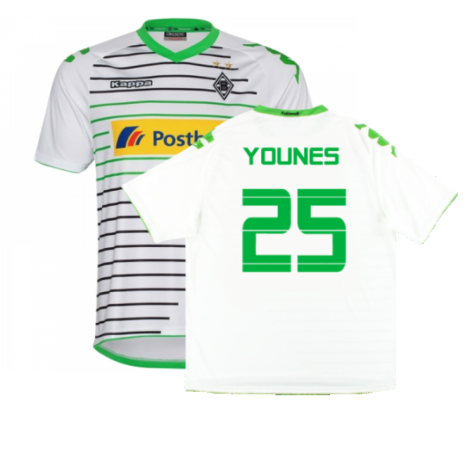 Borussia Monchengladbach 2013-14 Home Shirt (XXL) (Very Good) (Younes 25)