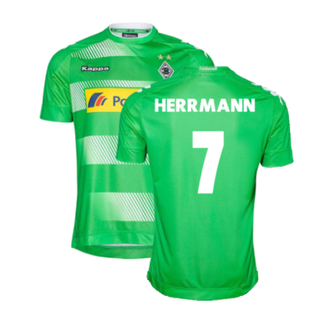 Borussia Monchengladbach 2016-18 Away Shirt (M) Hazard #10 (Very Good) (Herrmann 7)