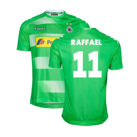 Borussia Monchengladbach 2016-18 Away Shirt (M) Hazard #10 (Very Good) (Raffael 11)