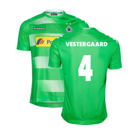 Borussia Monchengladbach 2016-18 Away Shirt (M) Hazard #10 (Very Good) (Vestergaard 4)