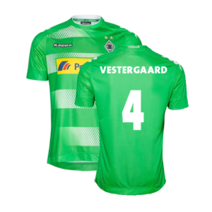 Borussia Monchengladbach 2017-18 Away Shirt (Excellent) (Vestergaard 4)