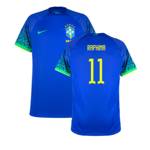 Brazil 2022-23 Away Shirt (XSB) (Mint) (Raphina 11)