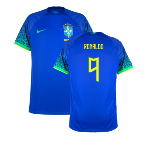 Brazil 2022-23 Away Shirt (XSB) (Mint) (Ronaldo 9)