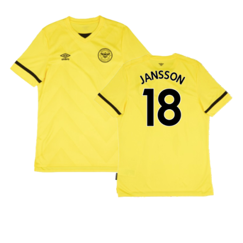 Brentford 2021-2022 Away Shirt (3XL) (Excellent) (JANSSON 18)