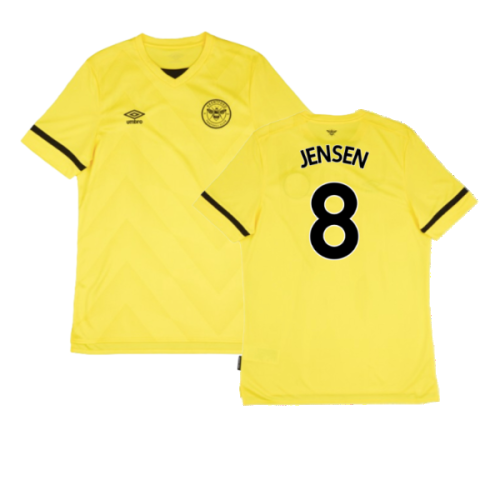 Brentford 2021-2022 Away Shirt (3XL) (Excellent) (JENSEN 8)