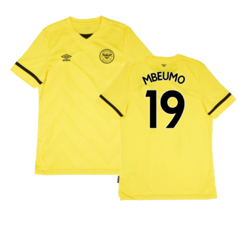 Brentford 2021-2022 Away Shirt (3XL) (Excellent) (MBEUMO 19)