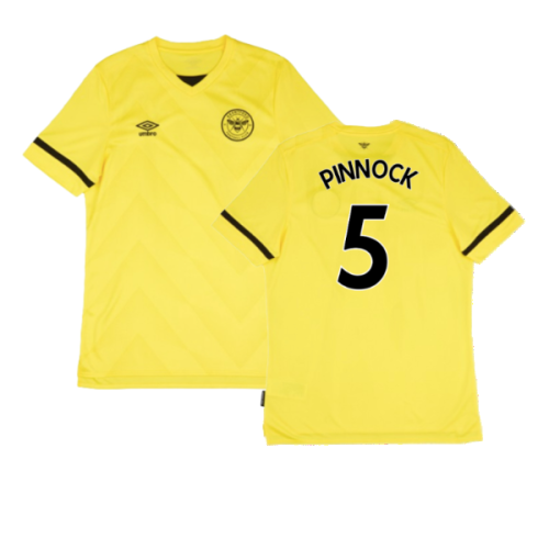 Brentford 2021-2022 Away Shirt (3XL) (Excellent) (PINNOCK 5)