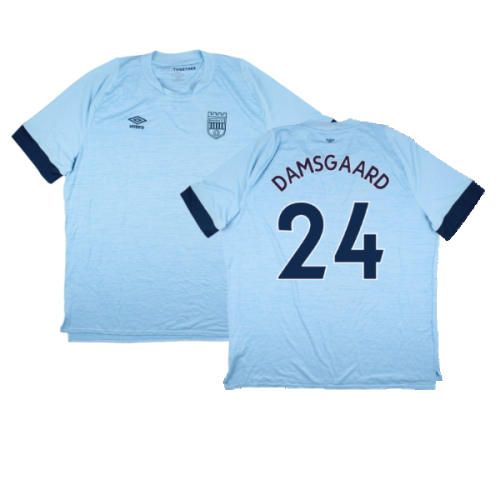 Brentford 2022-24 Away Shirt (Sponsorless) (3XL) (Excellent) (DAMSGAARD 24)